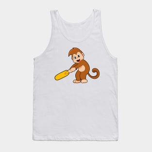 Monkey Cricket Cricket bat Tank Top